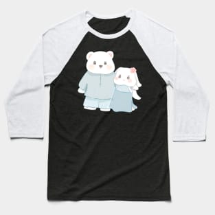 Bear and Bunny tied a knot | Bunniesmee Baseball T-Shirt